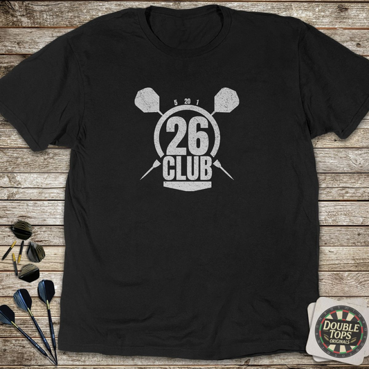 26 Club Badge T-Shirt - Black