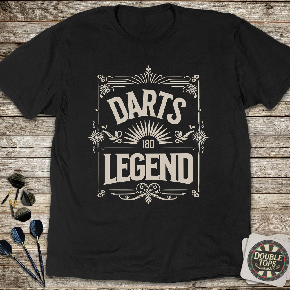 Darts Legend T-Shirt - Black