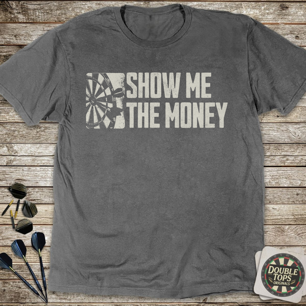 Show Me The Money T-Shirt - Charcoal
