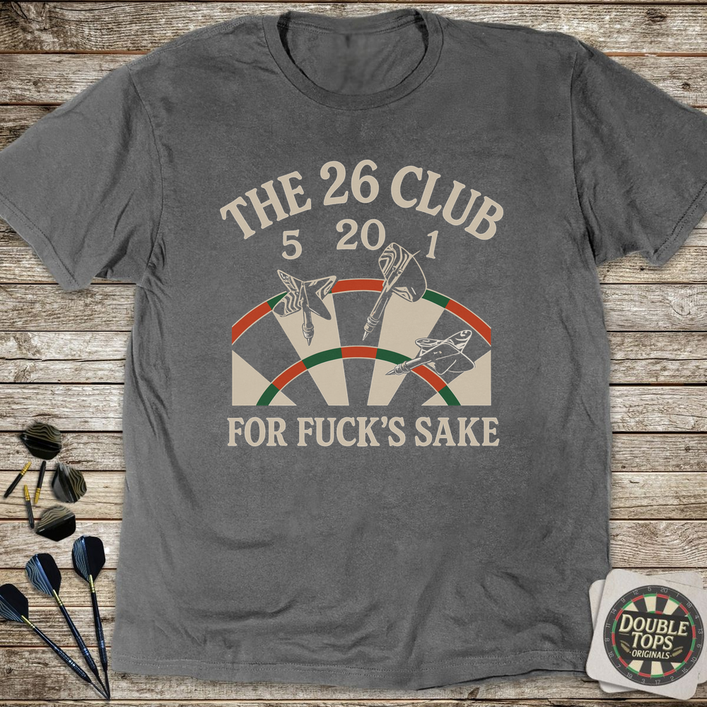 The 26 Club Ffs T-Shirt - Charcoal