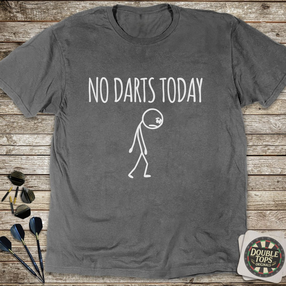 No Darts T-Shirt - Charcoal