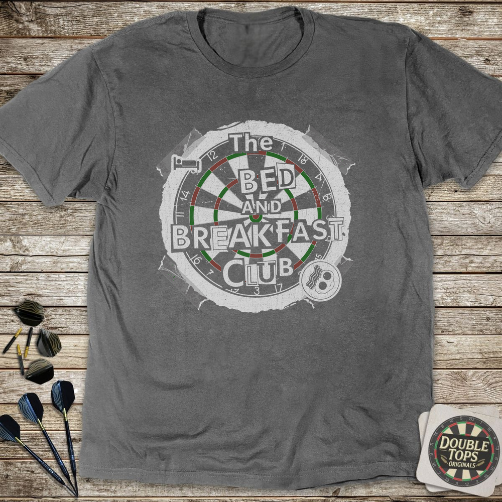 The Bed And Breakfast Club T-Shirt - Charcoal