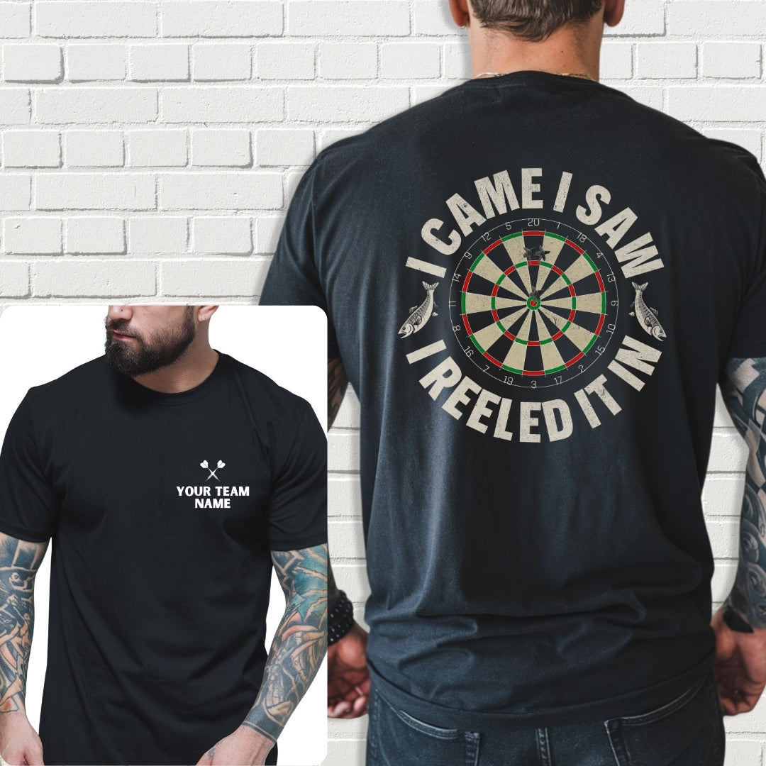 Benutzerdefiniertes Team-Shirt - Ich kam, ich sah, ich holte es ein