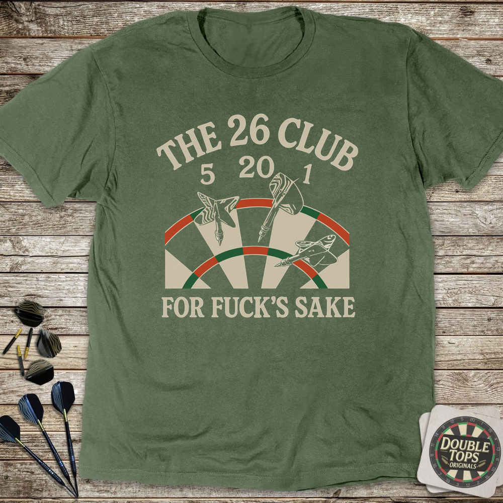The 26 Club Ffs T-Shirt - Military Green