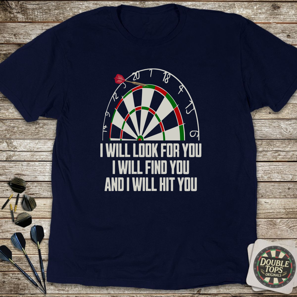 I Will Find You T-Shirt - Navy