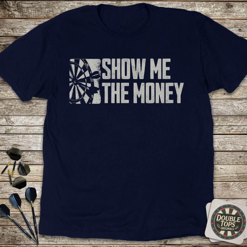 Show Me The Money T-Shirt - Navy