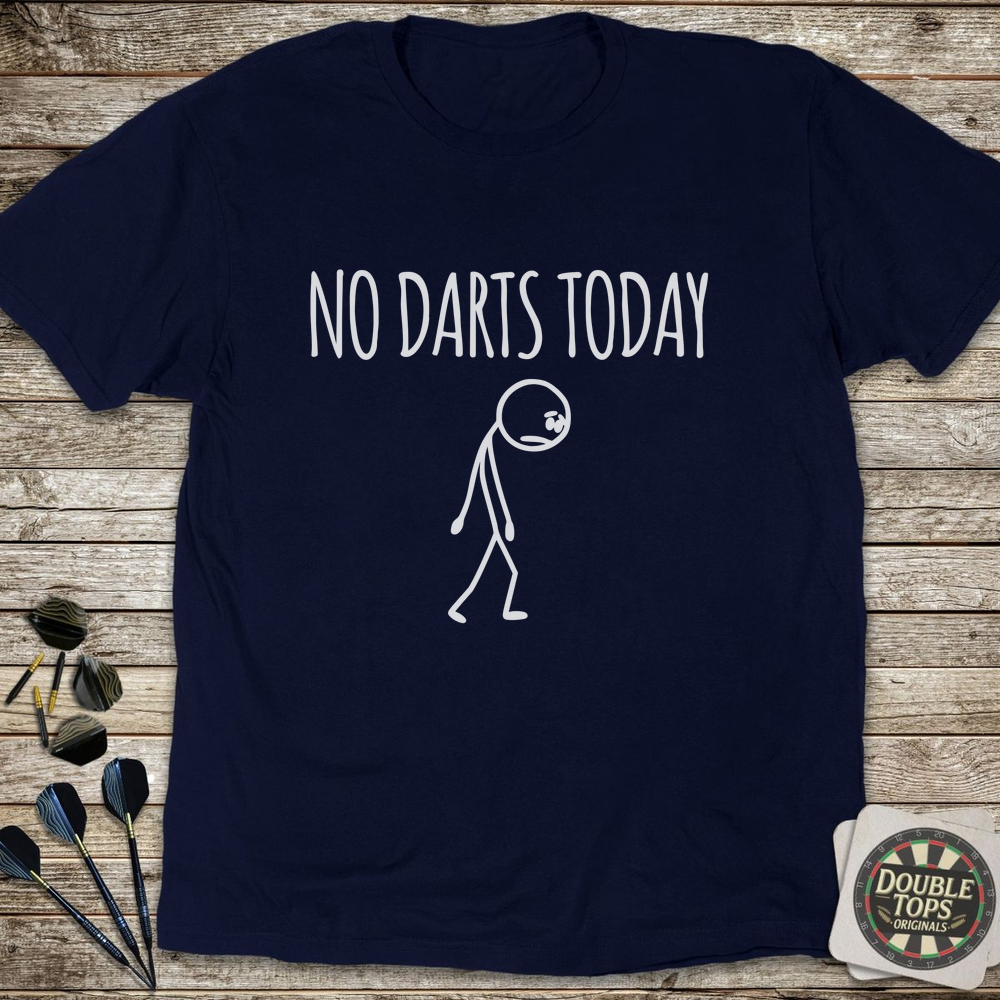 No Darts T-Shirt - Navy