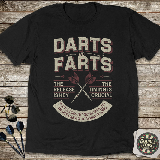 Darts Is Like Farts T-Shirt