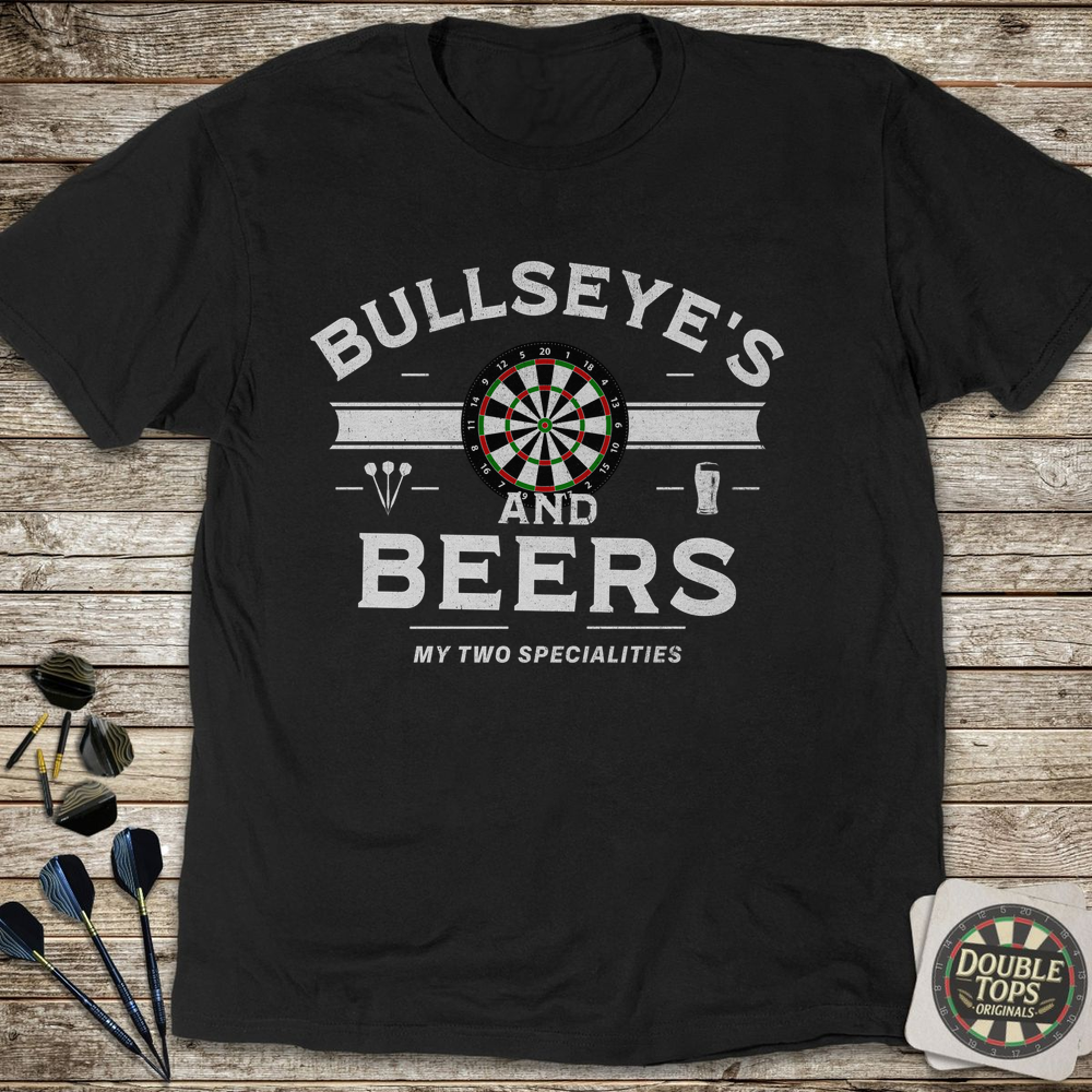 Bullseyes und Biere T-Shirt