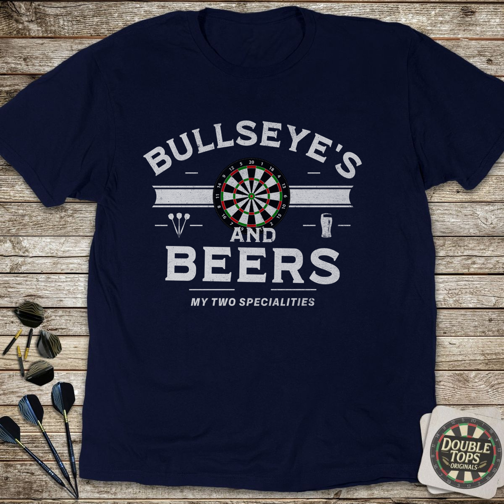 Bullseyes und Biere T-Shirt