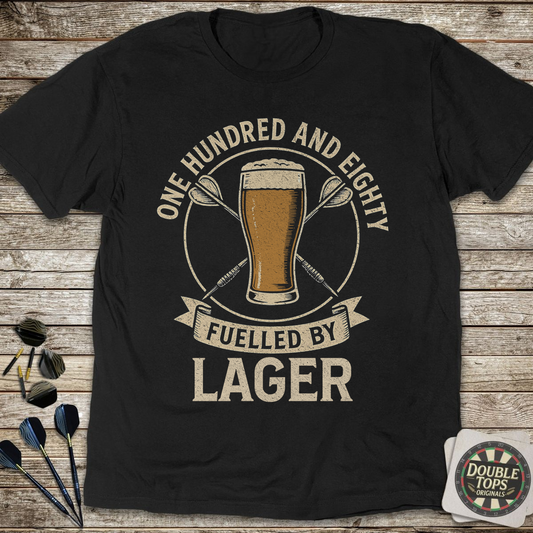 180 Fuelled By Lager T-Shirt
