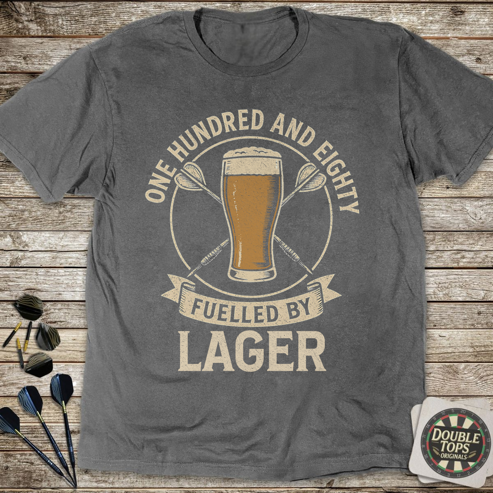 180 Fuelled By Lager T-Shirt
