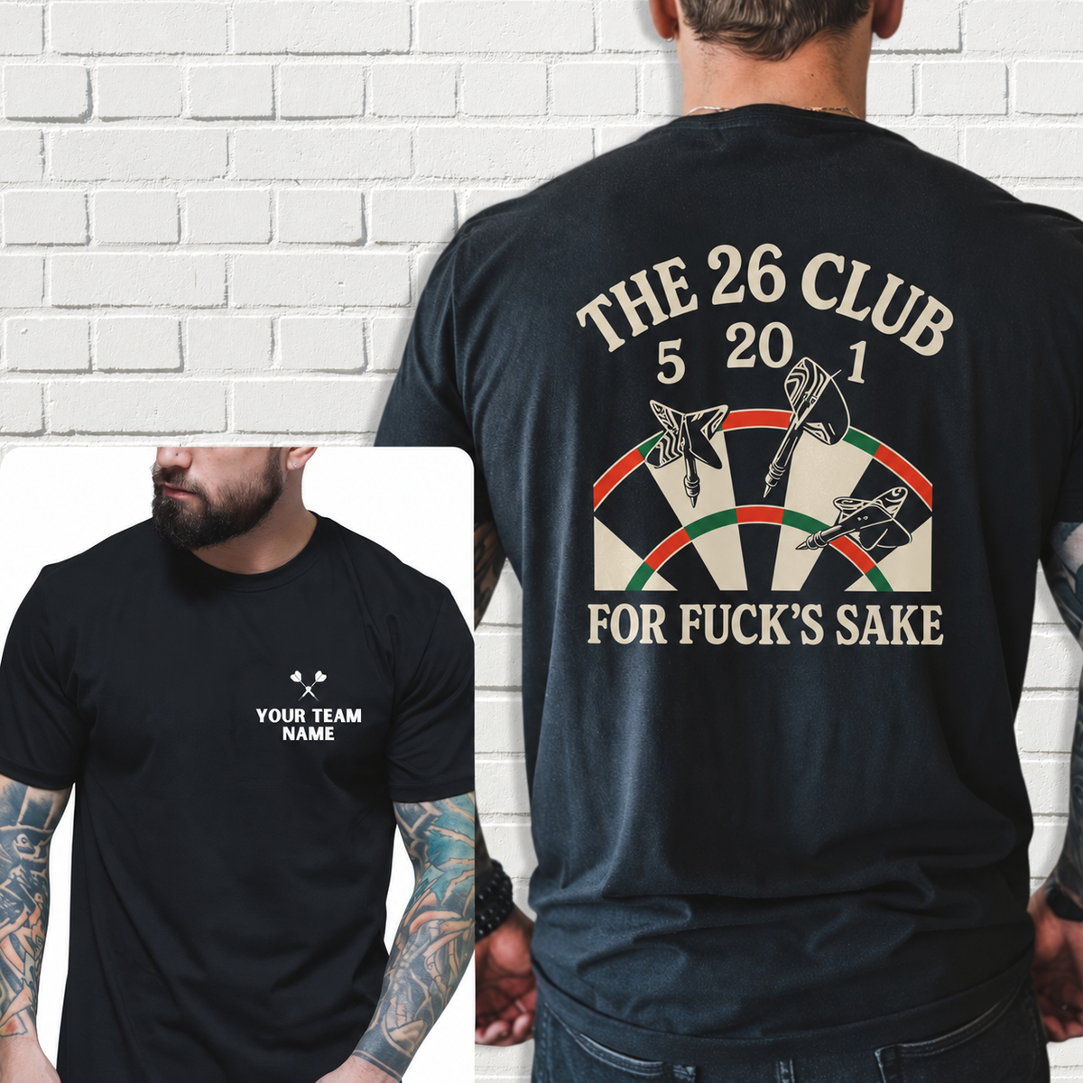 Individuelles Teamshirt - Vorsitzender des 26 Clubs