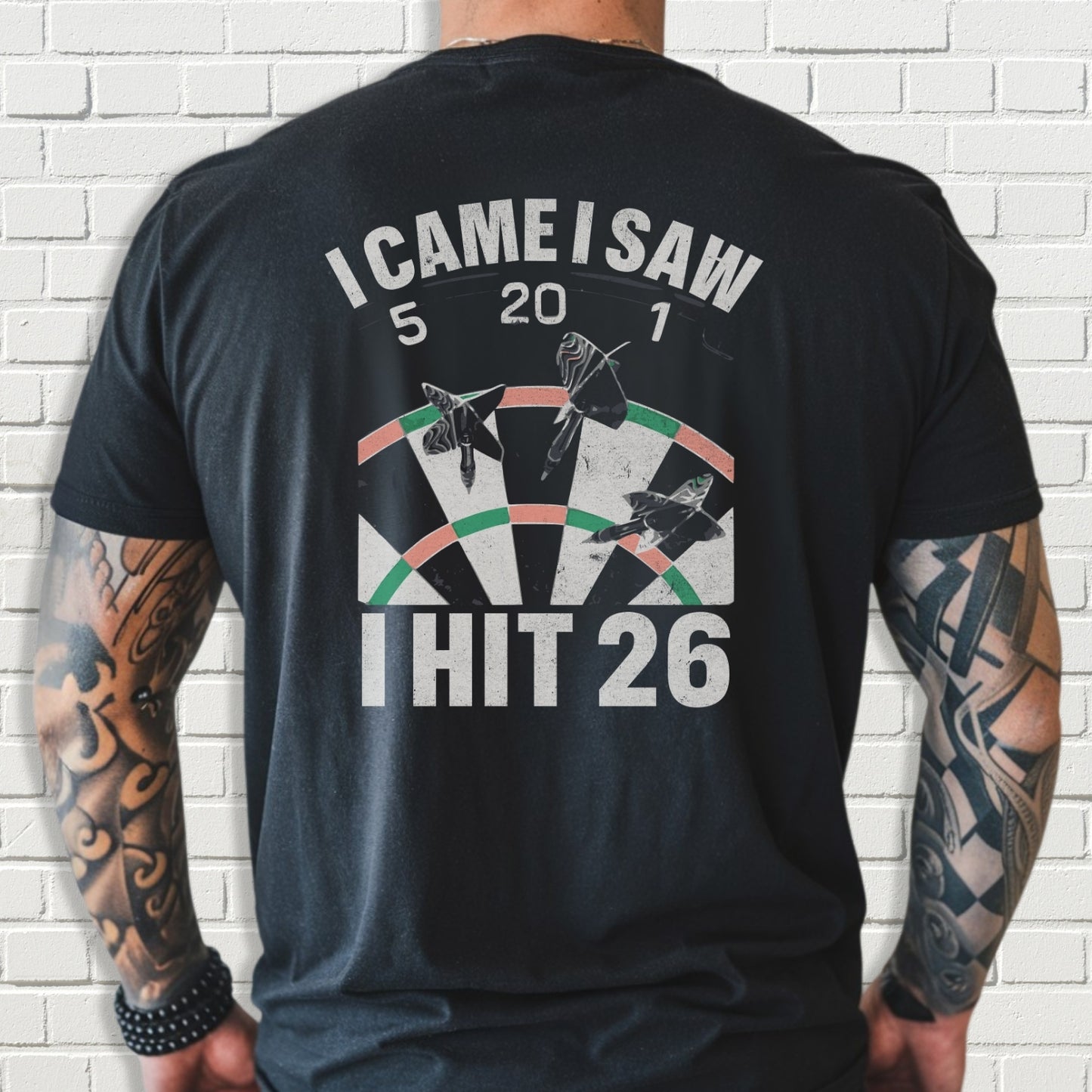 Custom Team Shirt - I Came I Saw I Hit 26