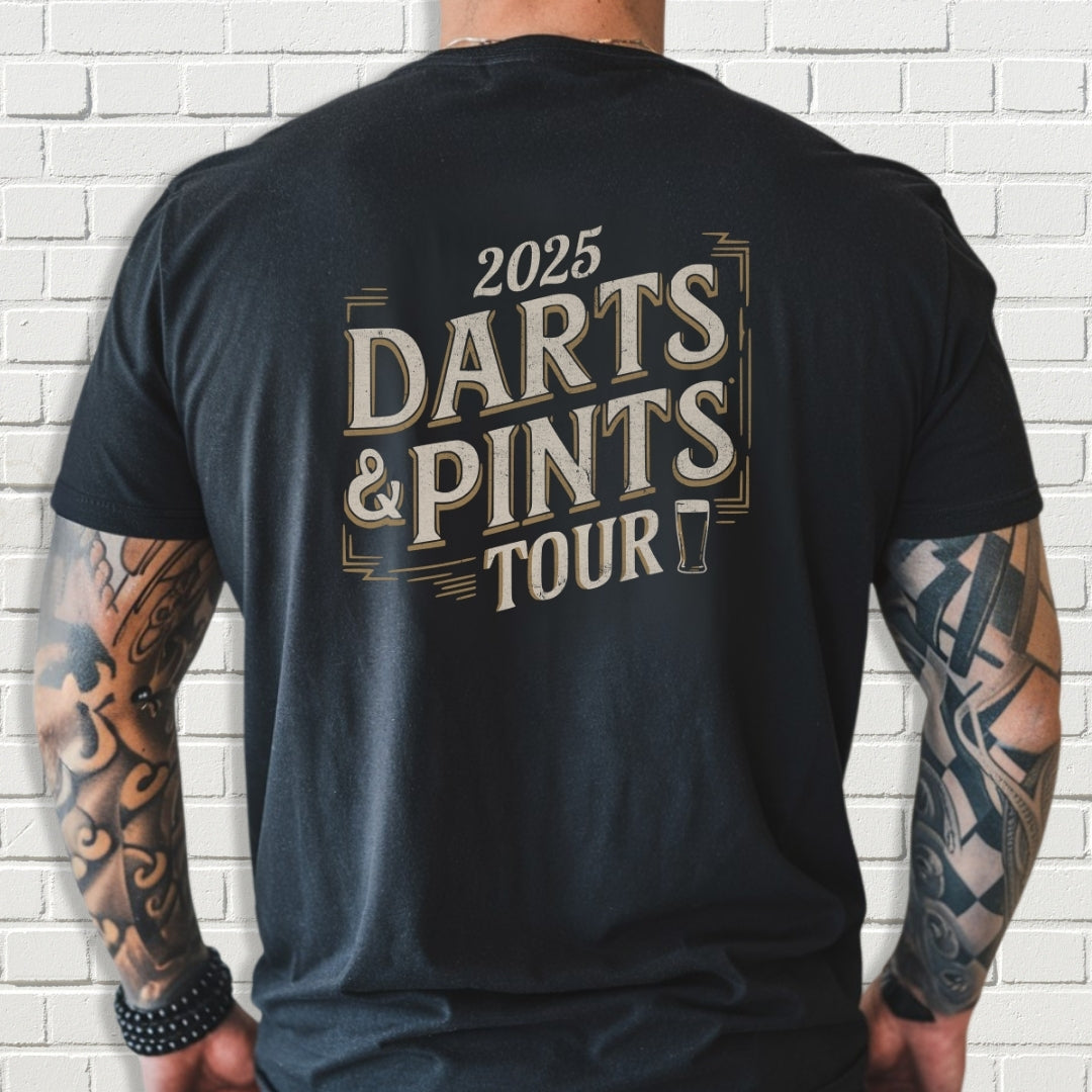 Custom Team Shirt - 2025 Darts And Pints Tour