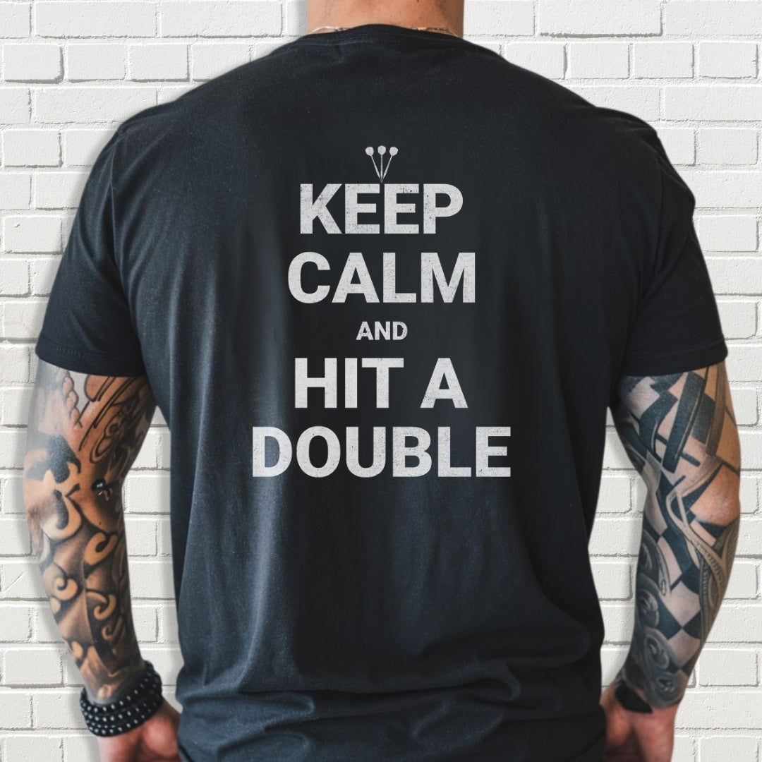 Custom Team Shirt - Keep Calm And Hit A Double
