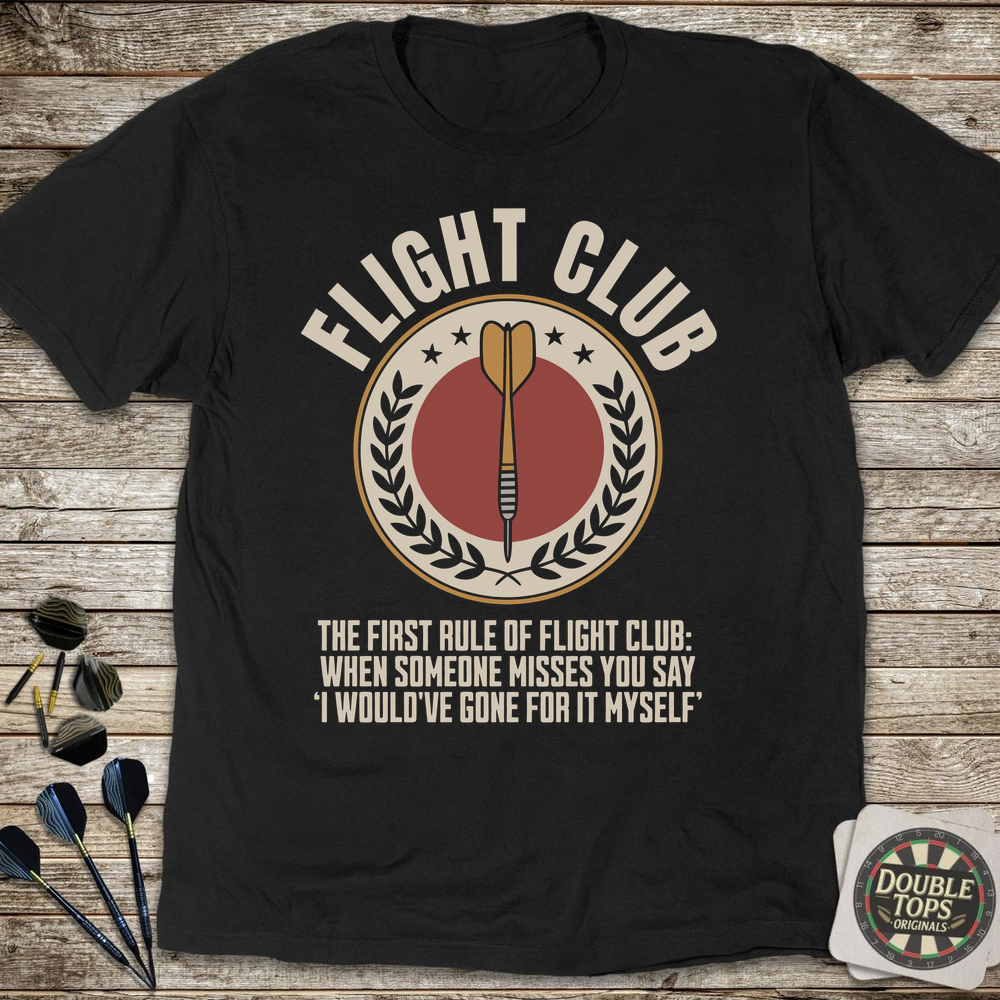 Flight Club T-Shirt - Black