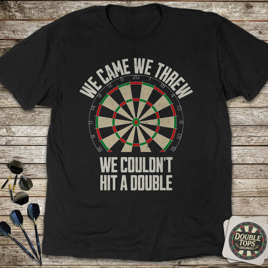 We Couldn't Hit A Double T-Shirt - Black