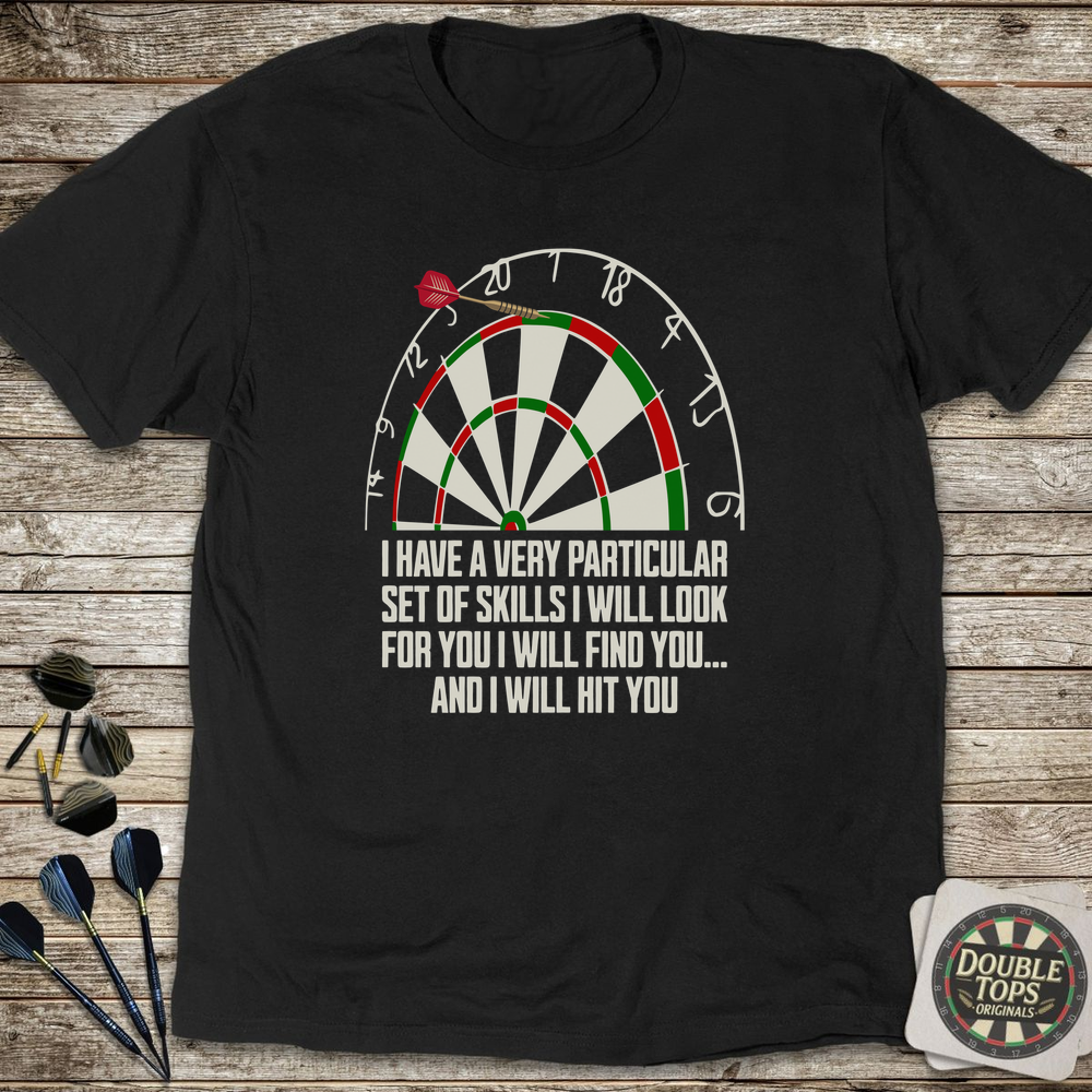 A Very Particular Set Of Skills T-Shirt - Black