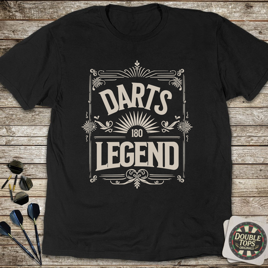 Darts Legend T-Shirt - Black
