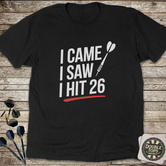 I Came I Saw T-Shirt - Black
