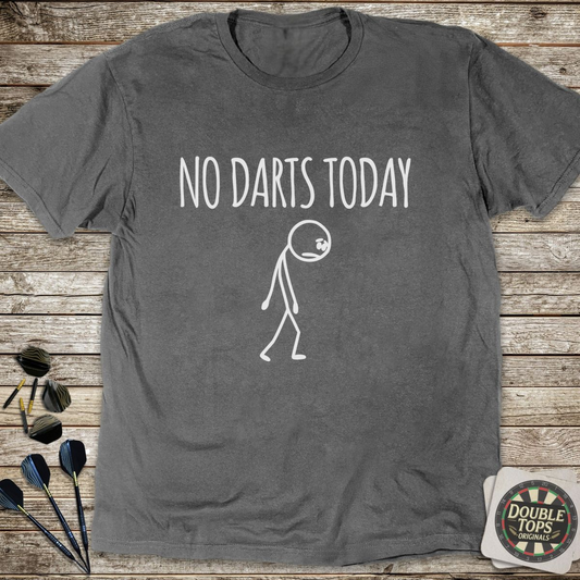 No Darts T-Shirt - Charcoal