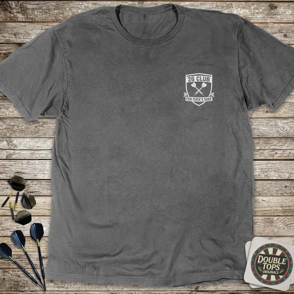 26 Club Badge Ffs T-Shirt - Charcoal