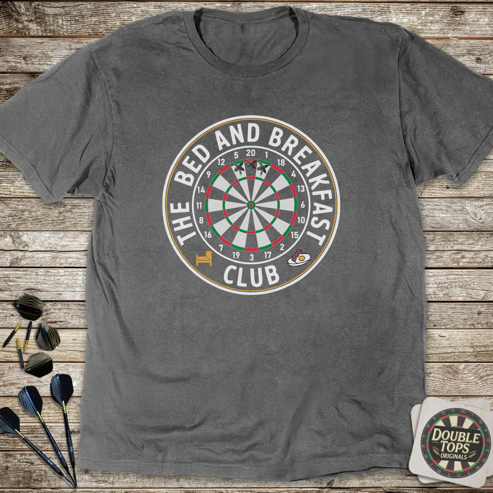 Bed And Breakfast Club T-Shirt - Charcoal