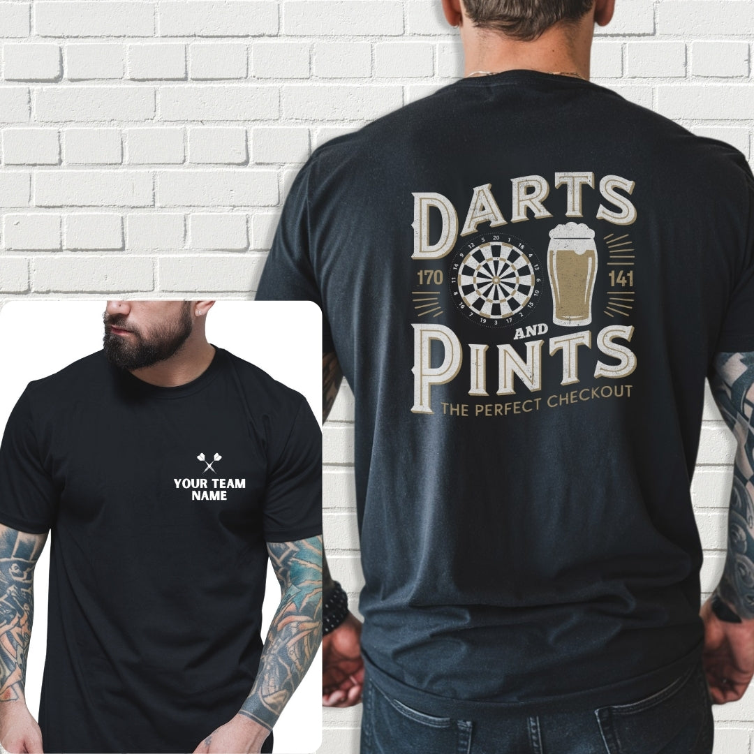 Custom Team Shirt - Darts And Pints