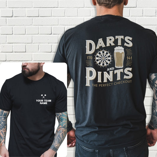 Custom Team Shirt - Darts And Pints