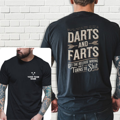 Custom Team Shirt - Darts And Farts Release
