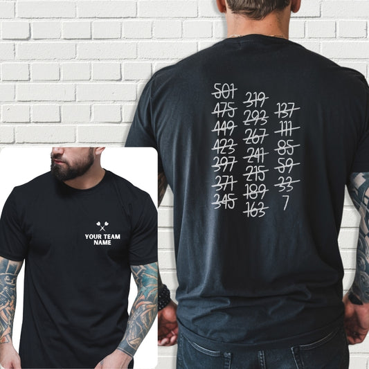 Custom Team Shirt - Chalkboard 26
