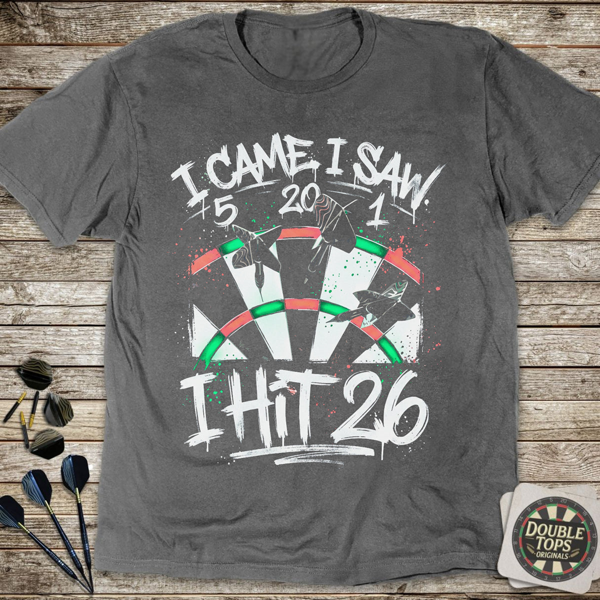 I Came I Saw I Hit 26 Graffiti T-Shirt