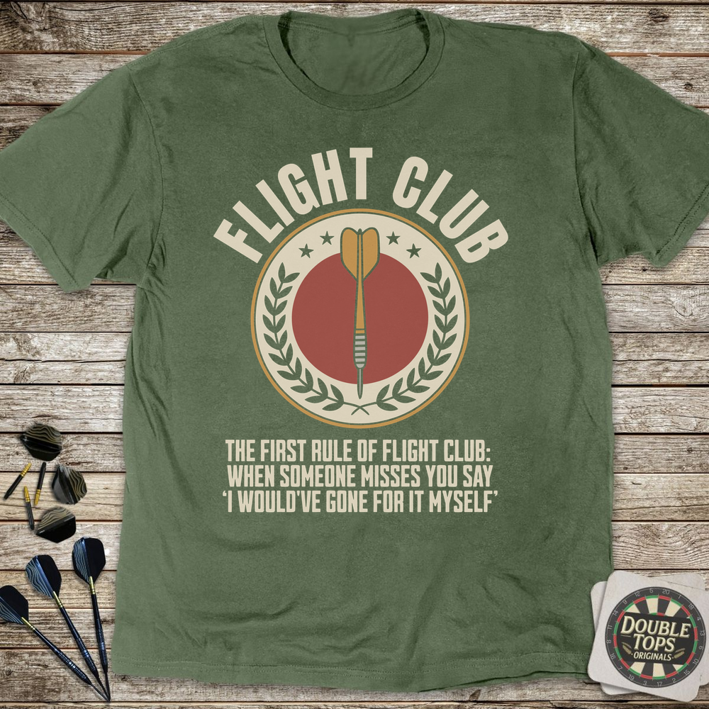 Flight Club T-Shirt - Military Green