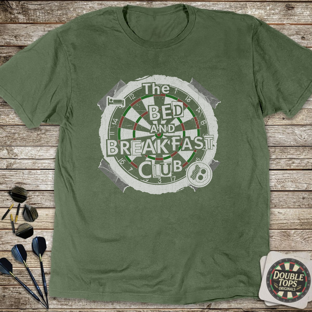 The Bed And Breakfast Club T-Shirt - Military Green