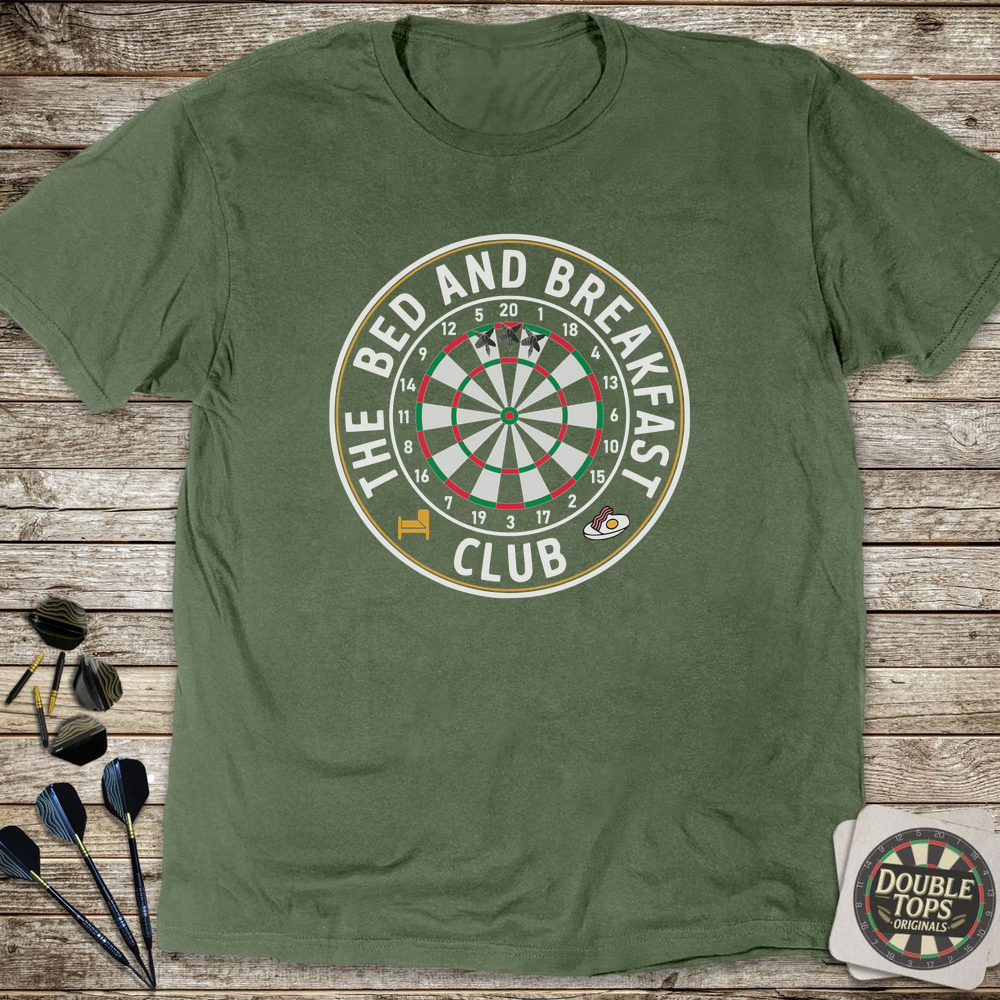 Bed And Breakfast Club T-Shirt - Military Green