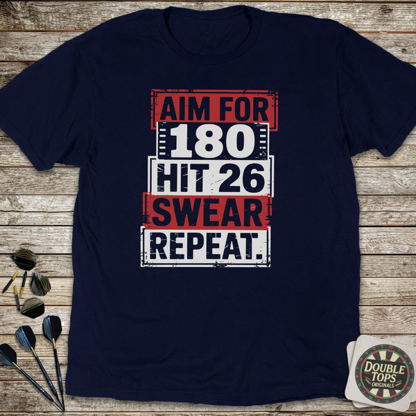 Ramda 　shirts 2点SET Aim For 180 T-Shirt – Double Tops Originals