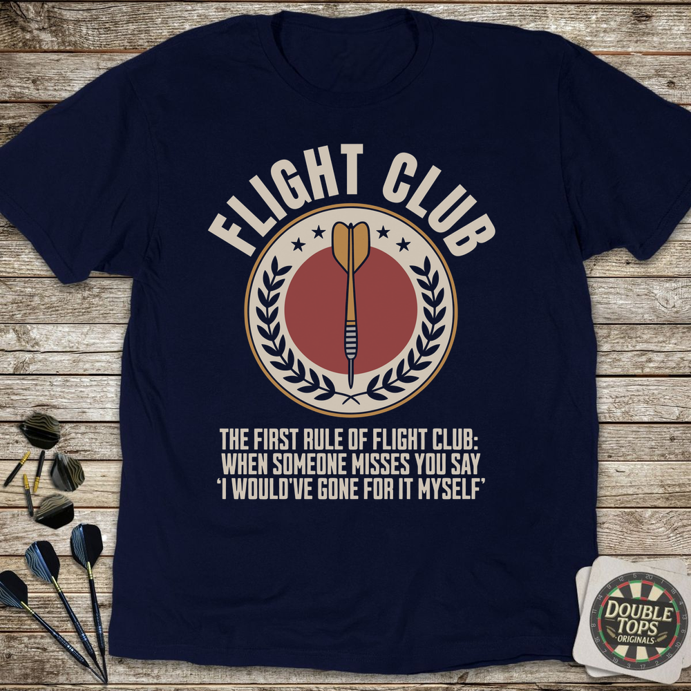 Flight Club T-Shirt - Navy