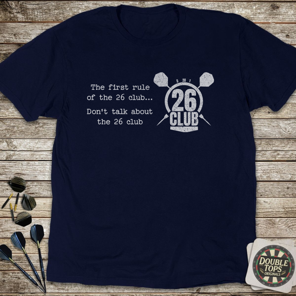 The First Rule Of The 26 Club T-Shirt - Navy