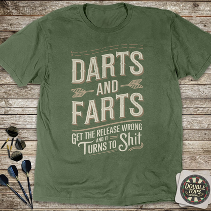 Darts And Farts Release T-Shirt