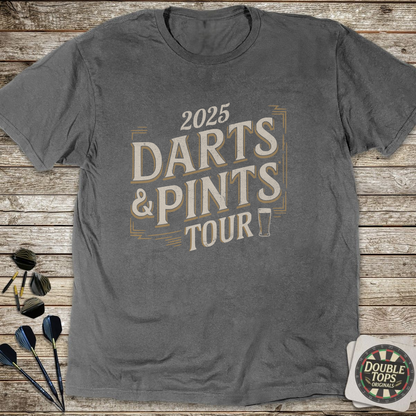 2025 Darts and Pints Tour T-Shirt