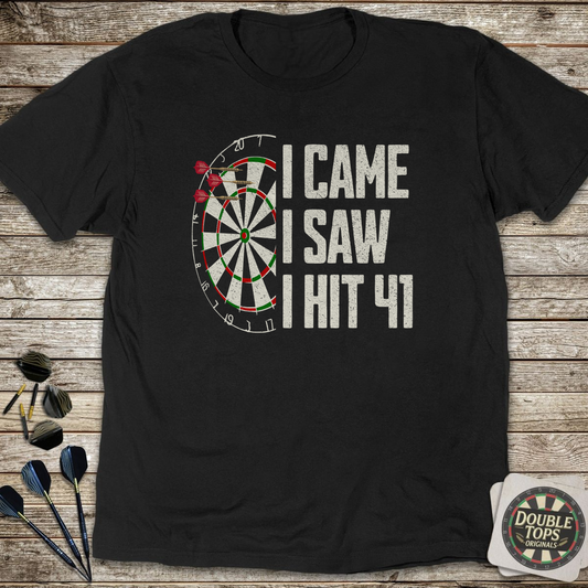 I Came I Saw I Hit 41 T-Shirt